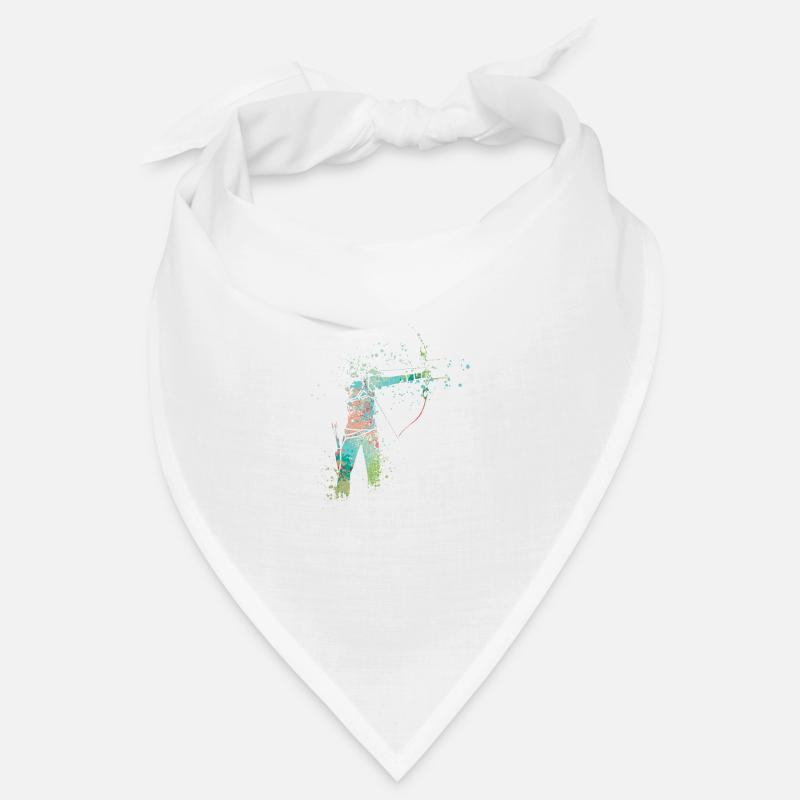 Splash Bogenschießen - Bandana - Weiß