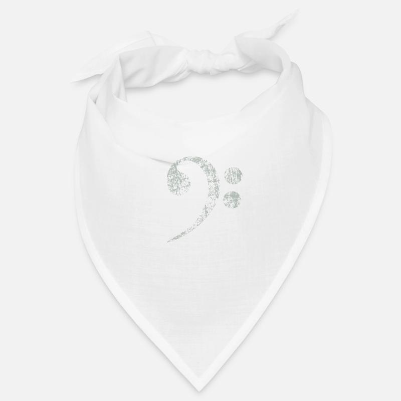 Plus de basses s’il vous plaît, grosse clé de fa Bandana