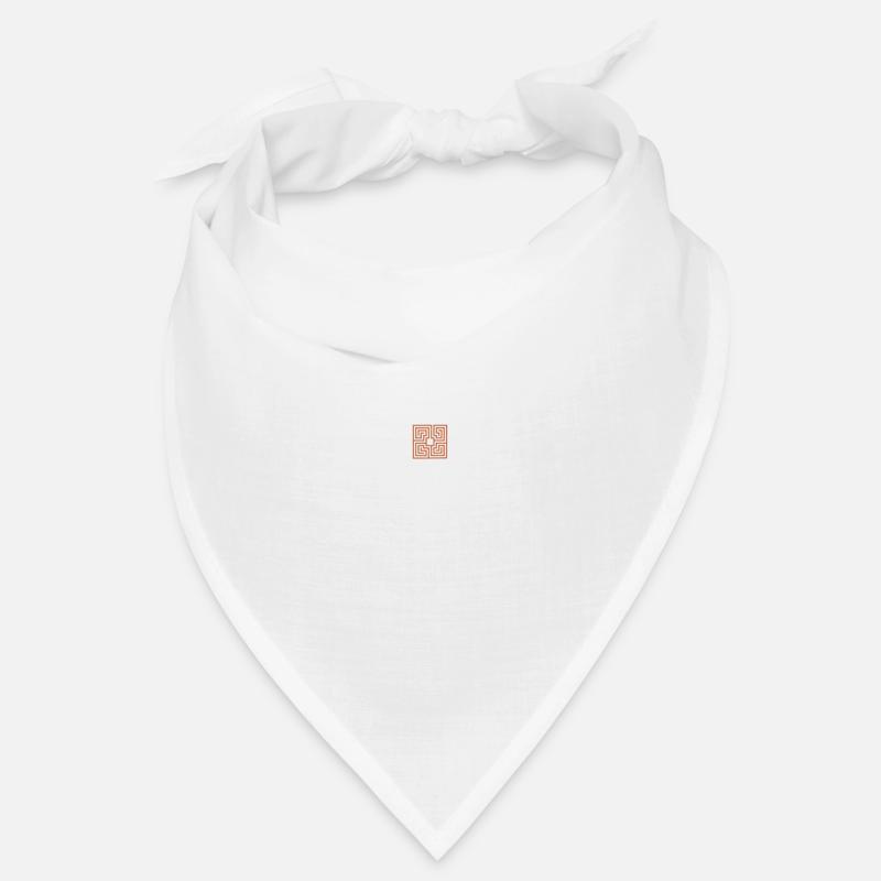 Fichtelgebirgs-Labyrinth - Bandana - Weiß