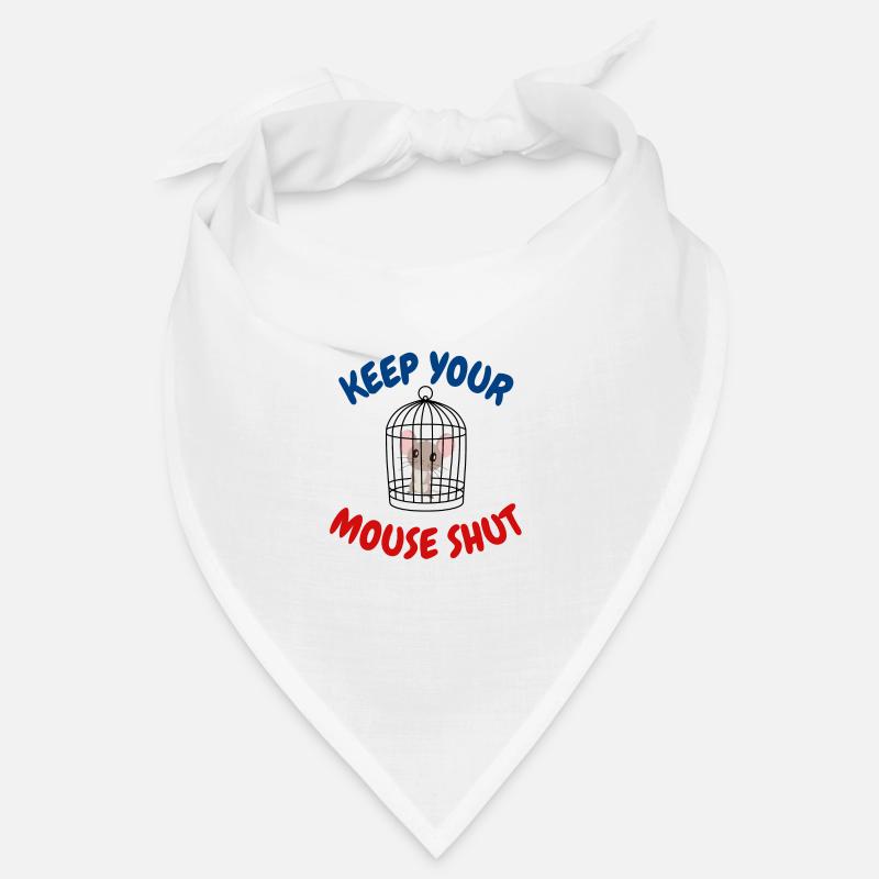 Keep your mouse shut Bandana