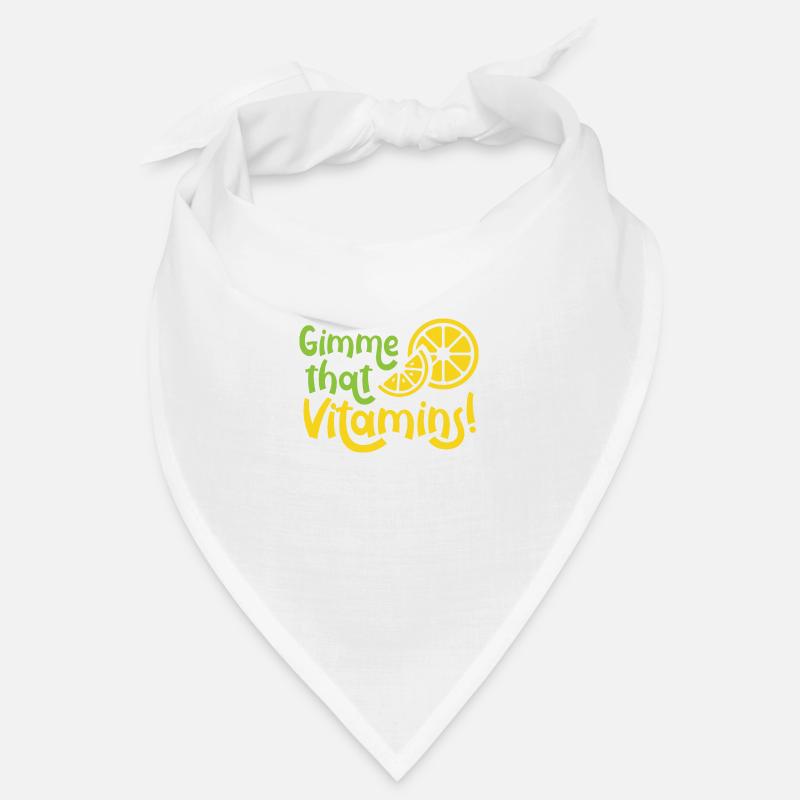 Gimme Vitamins Ironic Jus de citron Agrumes Bandana