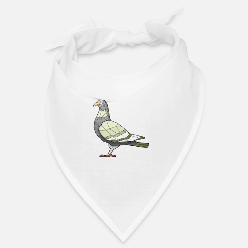 Taube Geometrisch Vogel Bandana