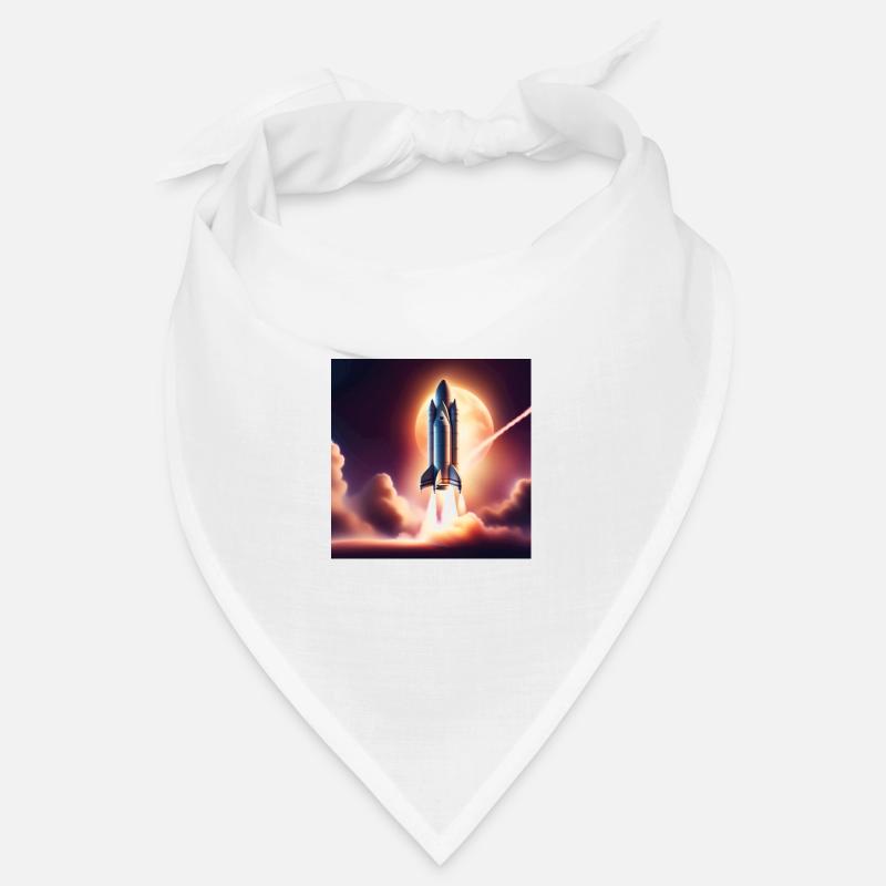 JensJensen - Bandana - Weiß