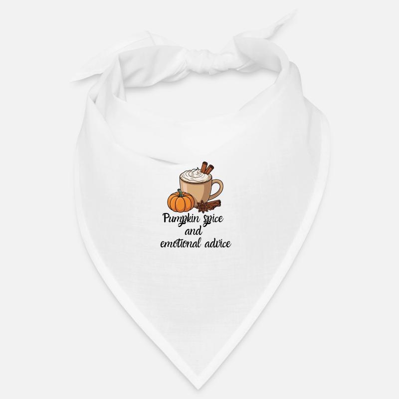 Conseils sur la citrouille - Bandana - blanc