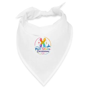 Main-Glueks-Chromoson - Bandana - Weiß - Vorne