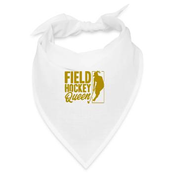 Feldhockey Mannschaftssport Feldhockey Spiel Gesch - Bandana - Weiß - Vorne
