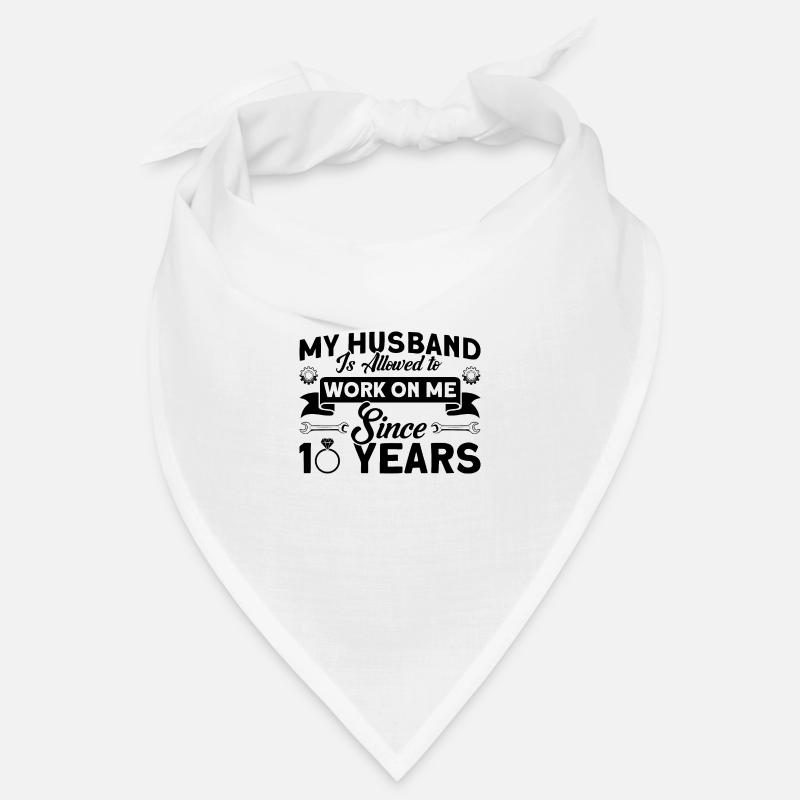 Rosenhochzeit 10 Jahre Ehe Geschenk Bandana