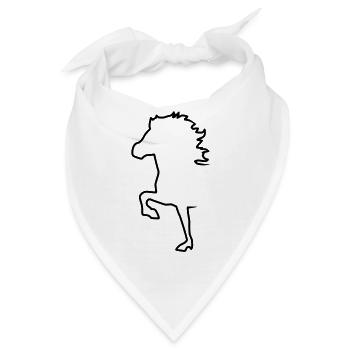 Islandpferd - Bandana - Weiß - Vorne