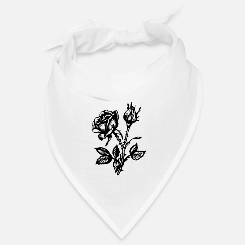 Fleur de rose Bandana