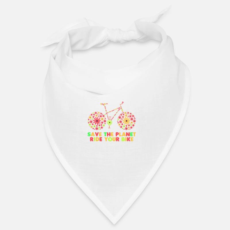 Fahrrad 70er Jahre Blumen Bandana