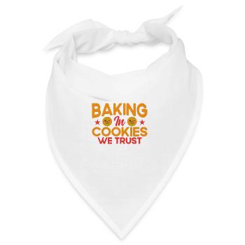 Weihnachtsbäckerei Lebkuchen Lebkuchen backen Gesc - Bandana - Weiß - Vorne