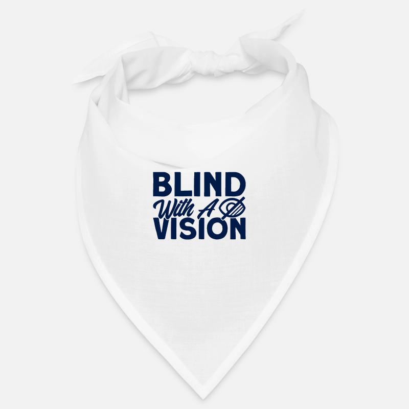 Blind mit einer Vision Blind Geschenk Bandana