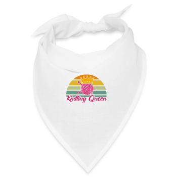 Stricken Stricken Lustiger Stricker Geschenk - Bandana - Weiß - Vorne