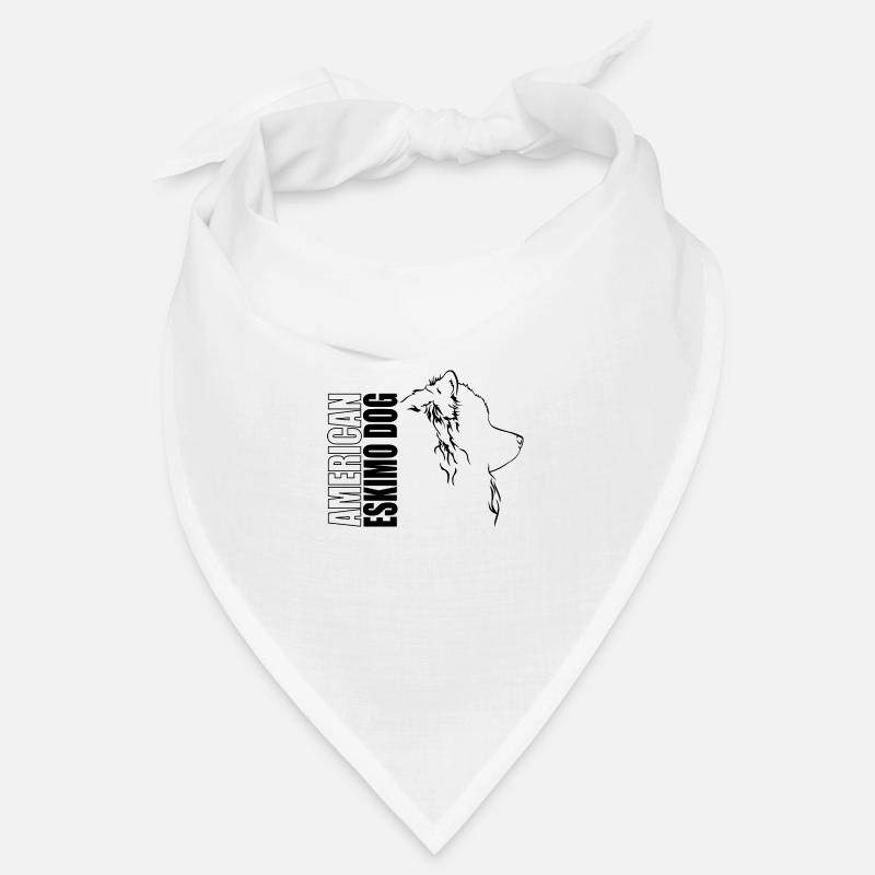 Profil de chien esquimau américain chiens Wilsigns Bandana