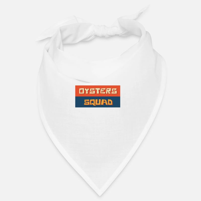 Oysters Squad Köstlicher Meeresfrüch Bandana