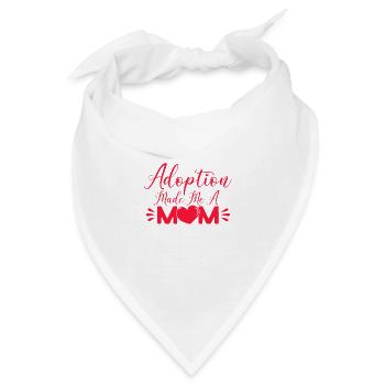 Pflegeeltern Adoption von Kindern Adoptiveltern - Bandana - Weiß - Vorne