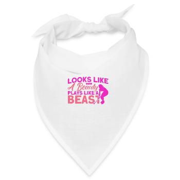 Hallen Feldhockey Mannschaftssport Feldhockey Spie - Bandana - Weiß - Vorne