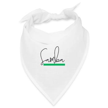 Capoeira Samba - Bandana - Weiß - Vorne