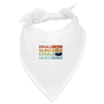 Schottische Dudelsäcke Dudelsackmusik Dudelsack Ge - Bandana - Weiß - Vorne