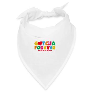 Adoption von Kindern Adoption Pflegeeltern - Bandana - Weiß - Vorne