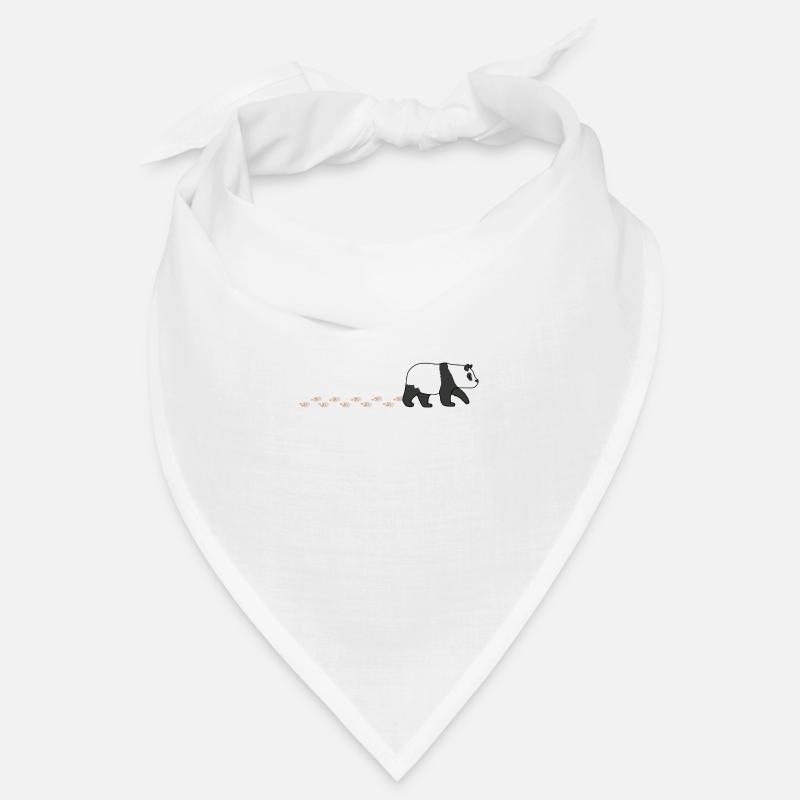 Adorable panda se dandinant Bandana