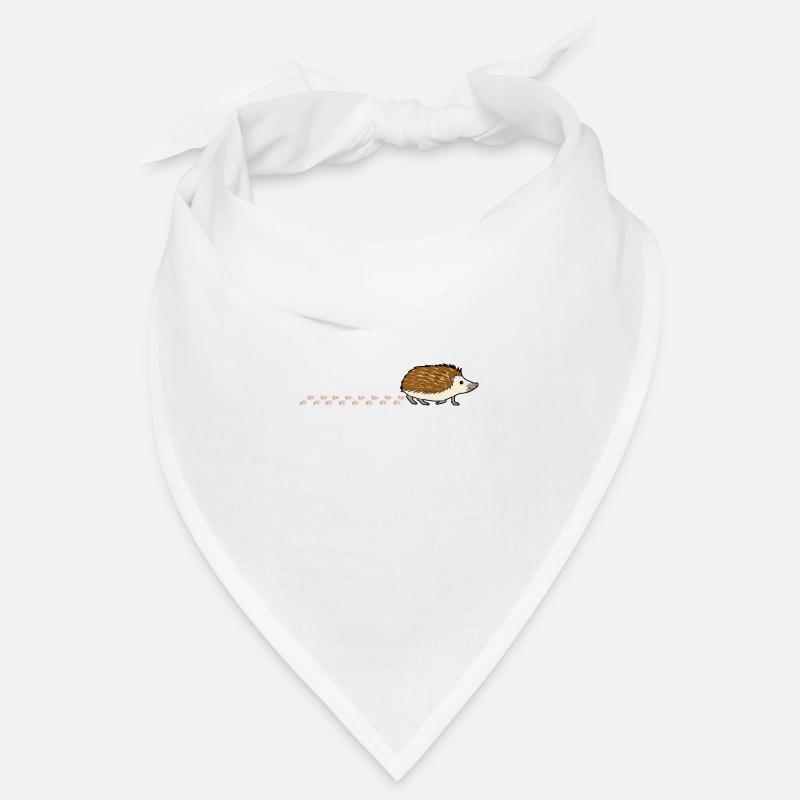 Empreinte de patte de hérisson mignon Bandana
