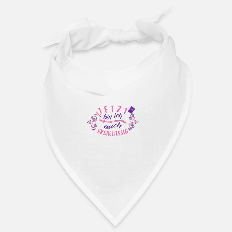Kinder Einschulung - Mädchen Schultüte - Vorfreude Bandana