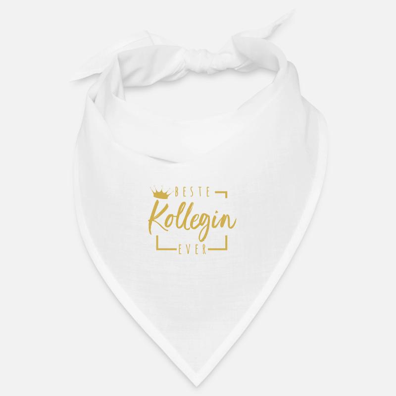 Beste Kollegin Ever - Bandana - Weiß