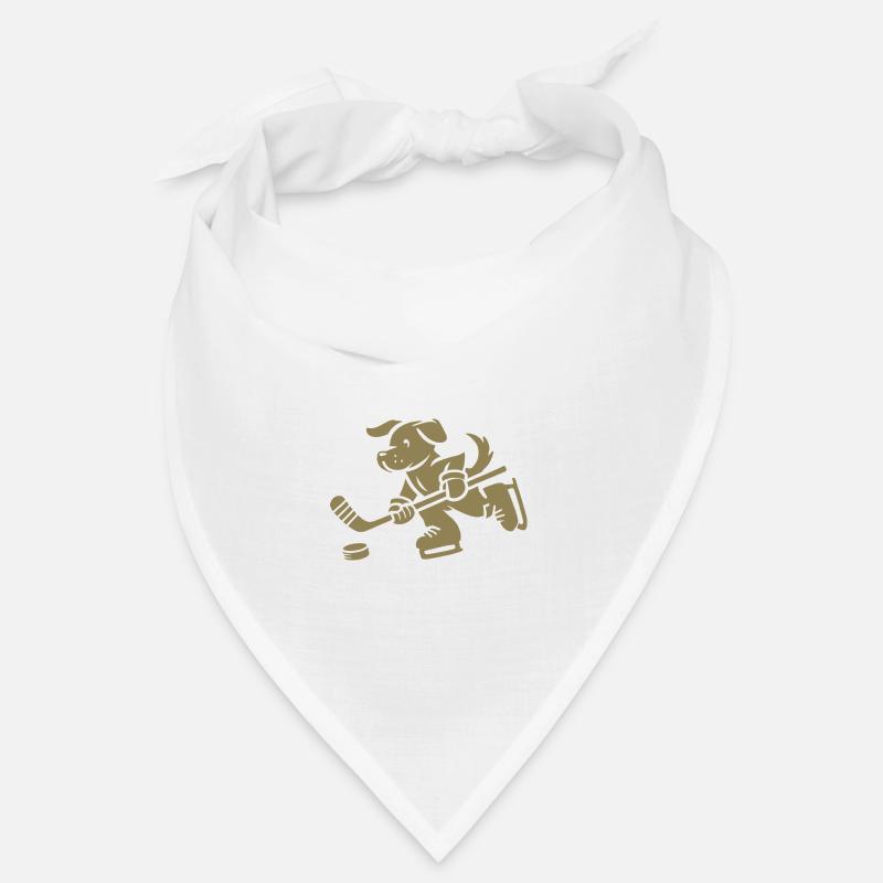 Dog Silhouette Golden Retriever Labrador Bandana