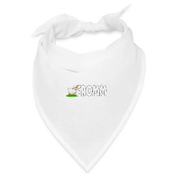 Lammfromm - Du bist unschuldig. IMMER! - Bandana - Weiß - Vorne