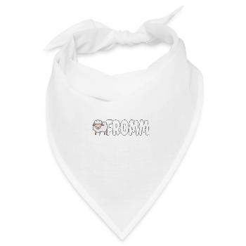 Lammfromm - Du bist unschuldig. IMMER! - Bandana - Weiß - Vorne