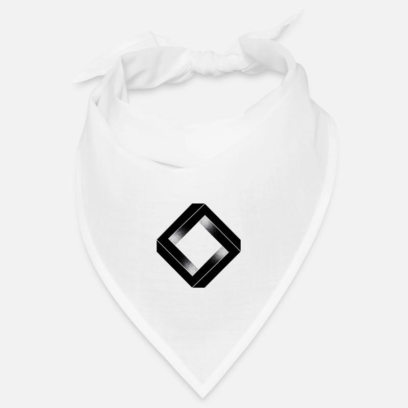 carré noir impossible Bandana