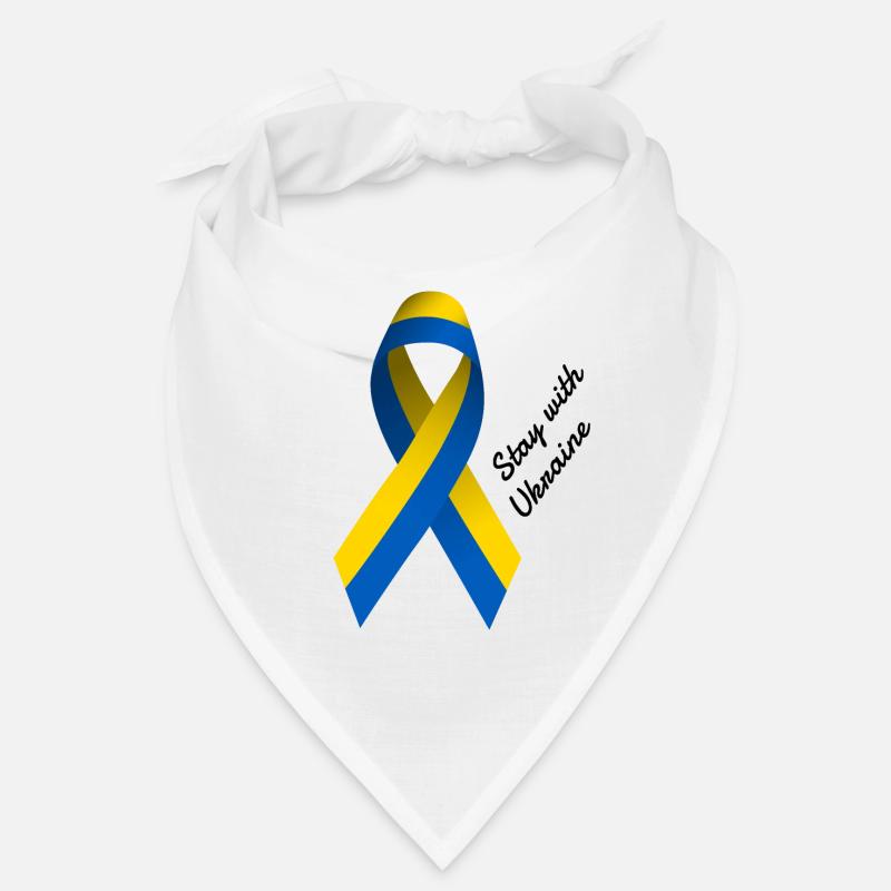 stay with ukraine - Peace loop Bandana