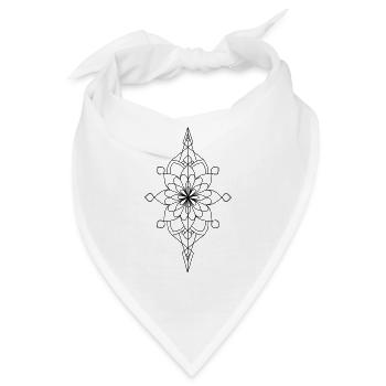 Feminin Symbol - Bandana - Weiß - Vorne