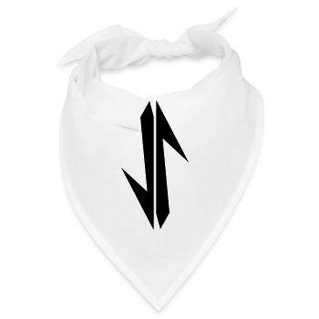 zeichen - Bandana - Weiß - Vorne