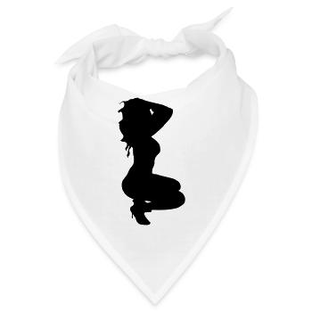 sexy lady 14 - Bandana - Weiß - Vorne