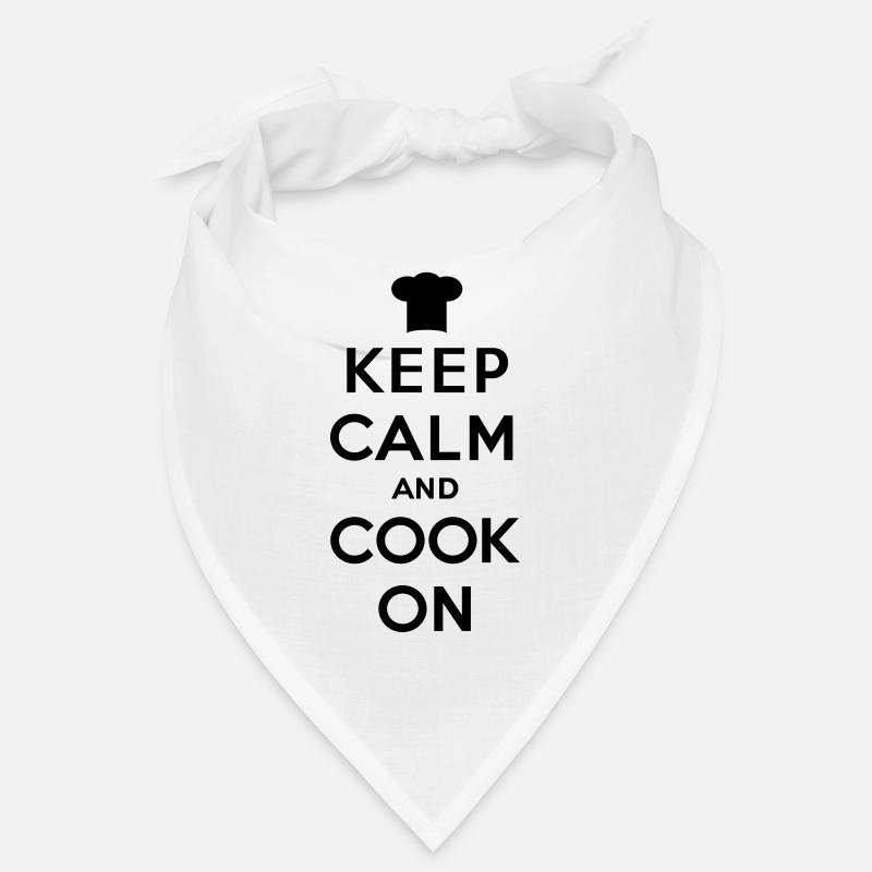 Keep Calm and Cook on Bandana