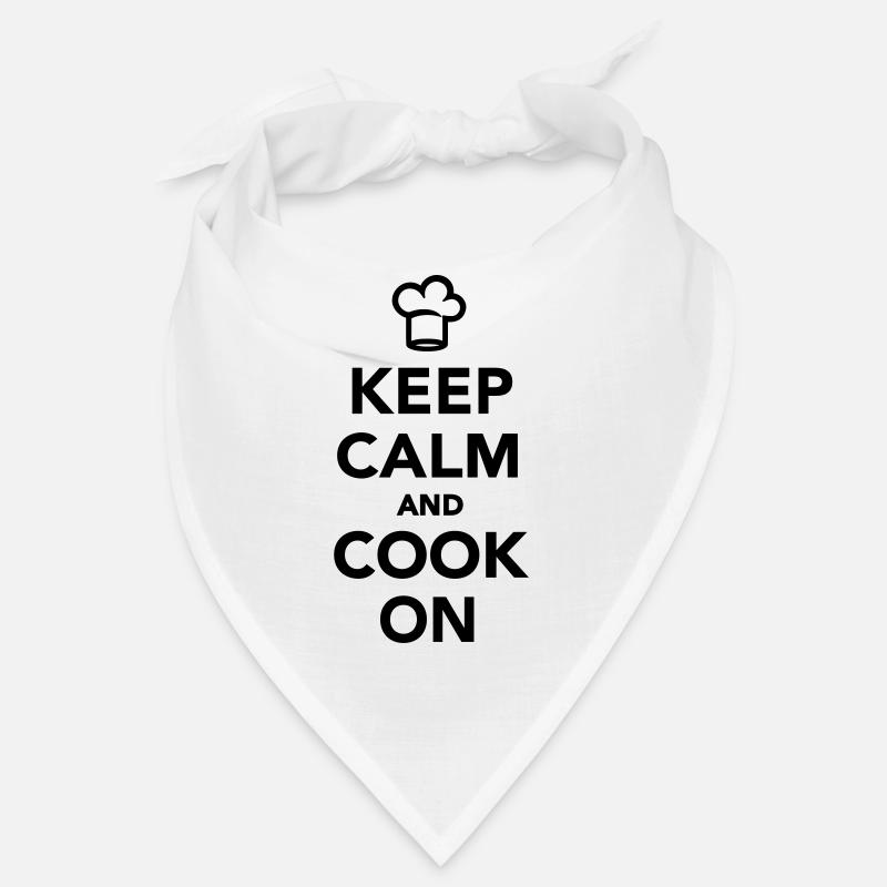 Keep calm and cook on Bandana