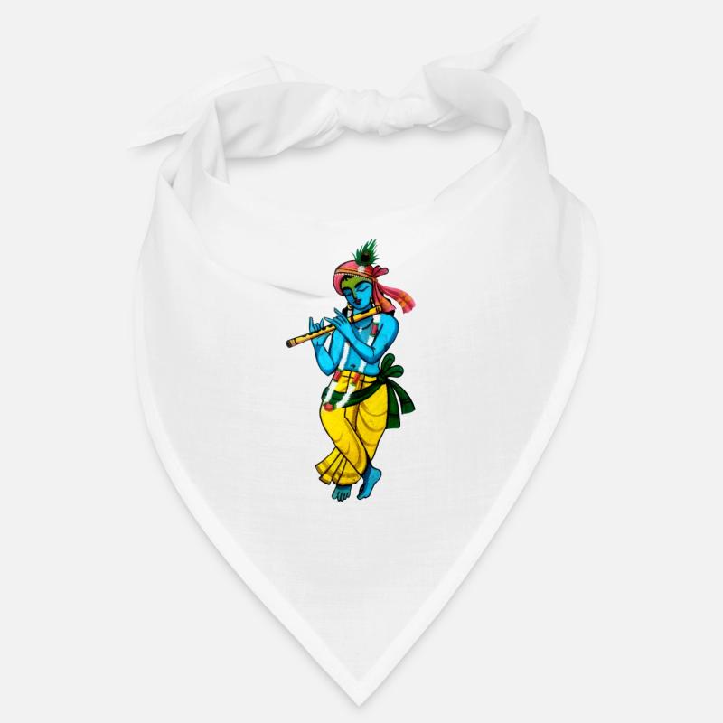 Sri Krishna - Bandana - blanc