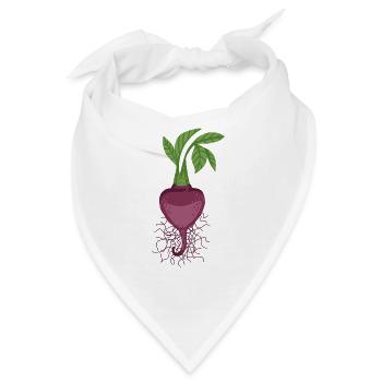 Rübe - Bandana - Weiß - Vorne