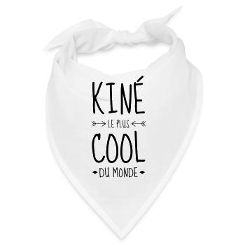 Krankengymnast / Krankengymnastin / Physio / - Bandana - Weiß - Vorne
