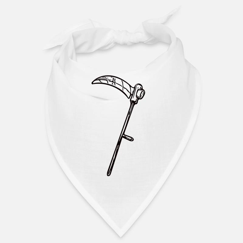 Scharfe Sensen Vector - Bandana - Weiß