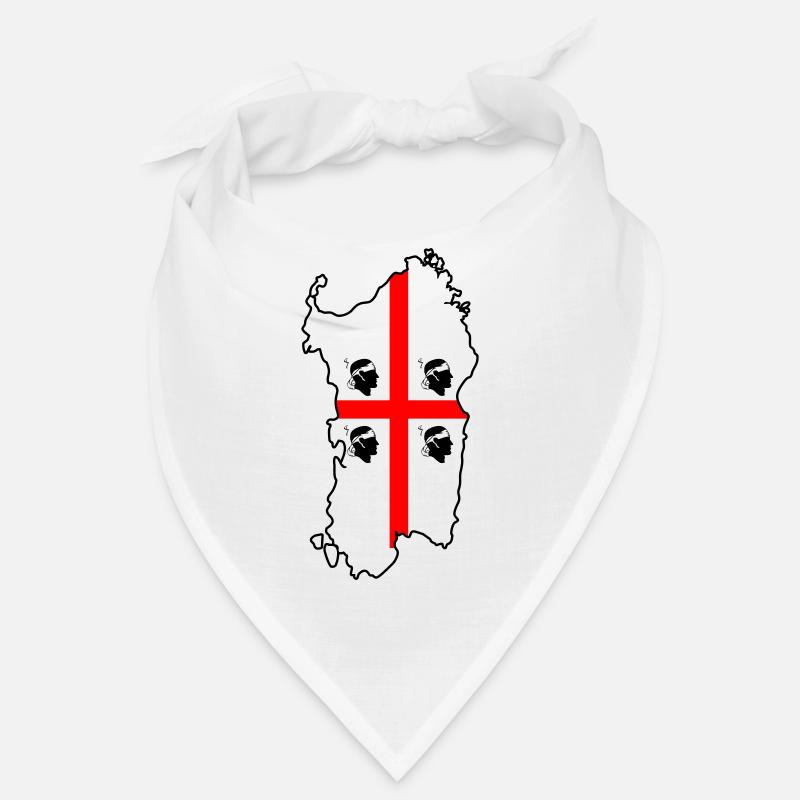 Sardaigne - Bandana - blanc