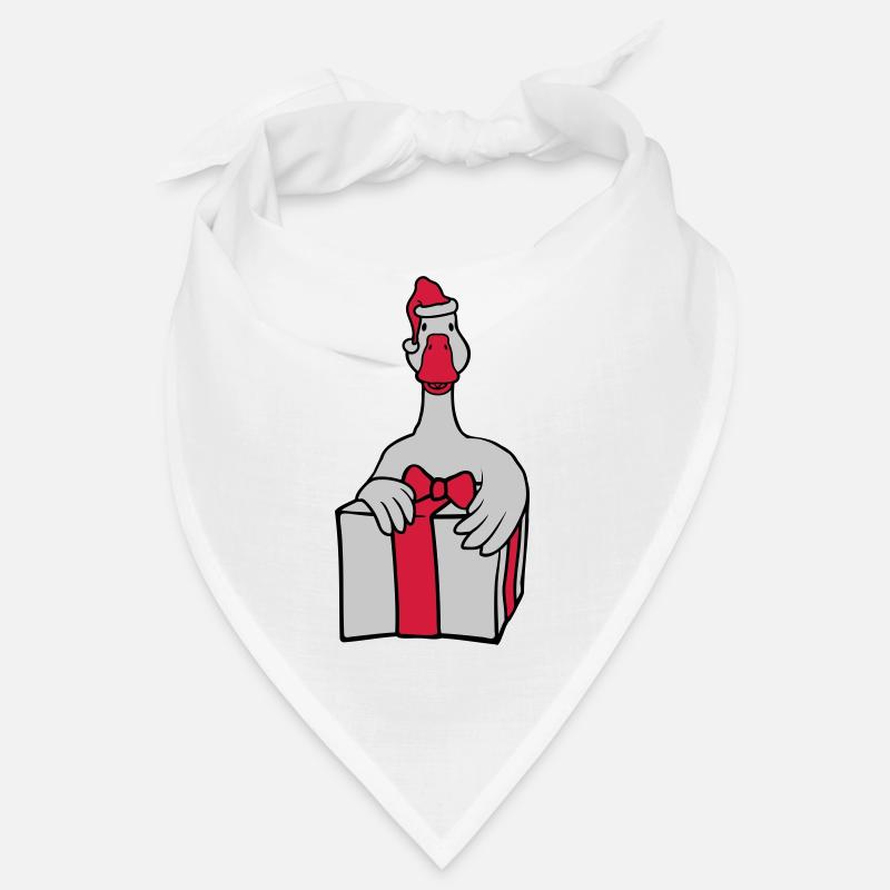 J’adore les cadeaux d’oie de Noël Bandana