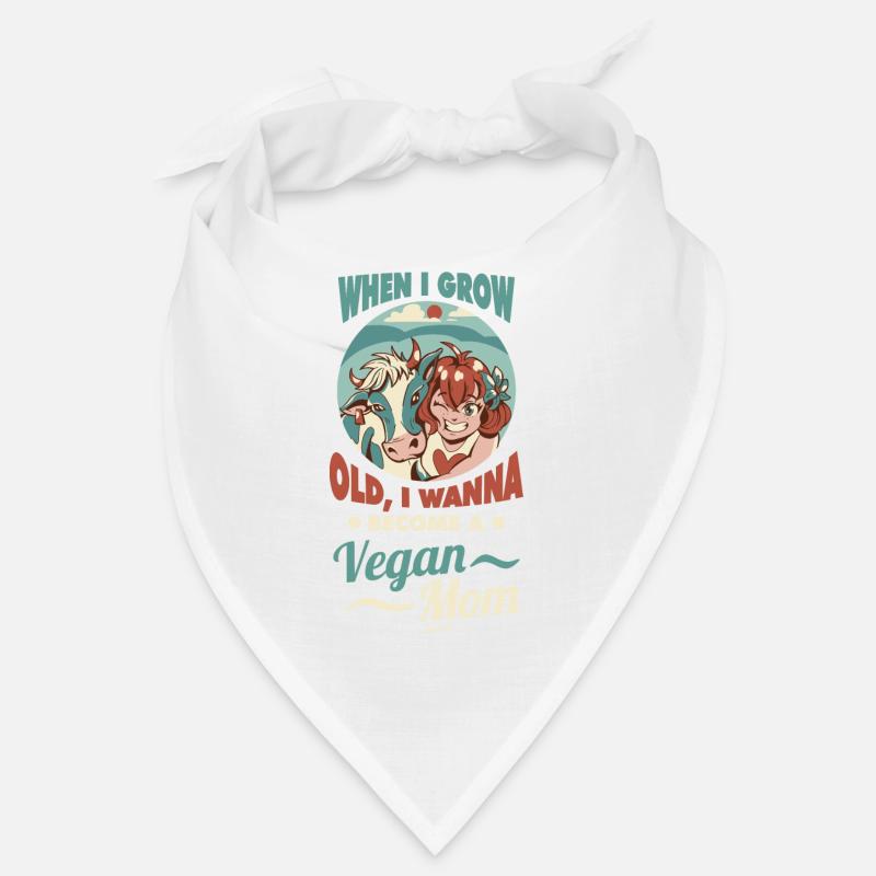 wenn ich erwachsen bin werde ich vegane Mutter Bandana