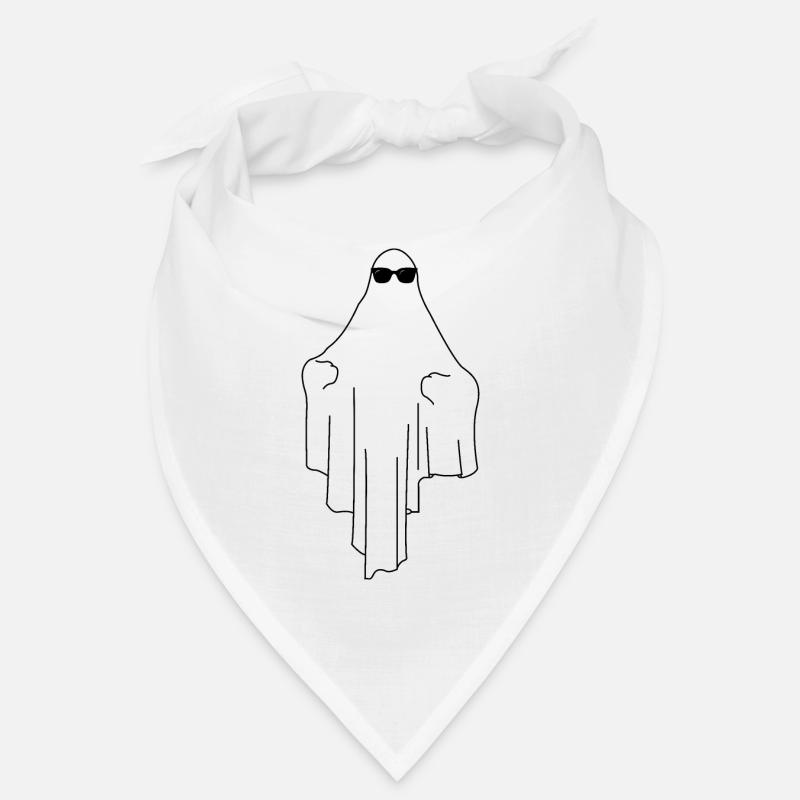 Cool GHOST - Bandana - blanc