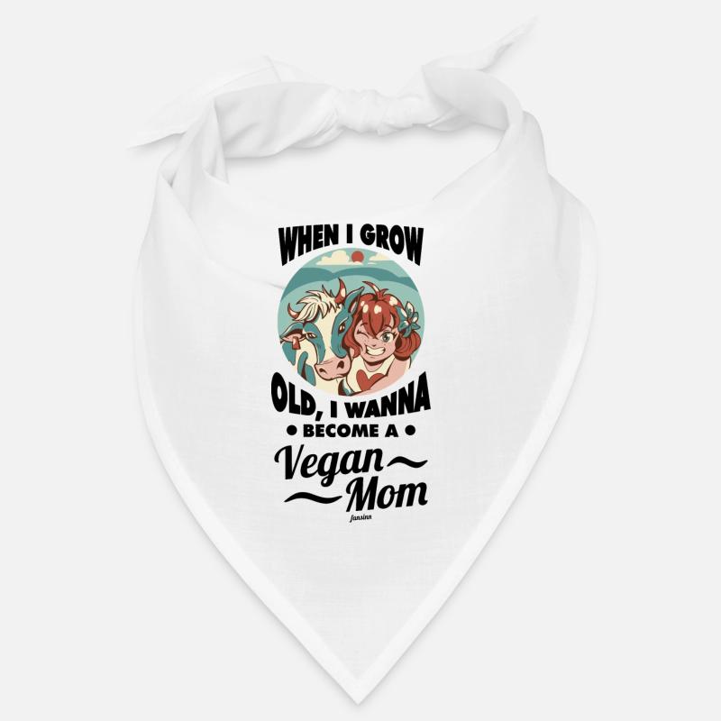 Une fille devient végétalienne Bandana