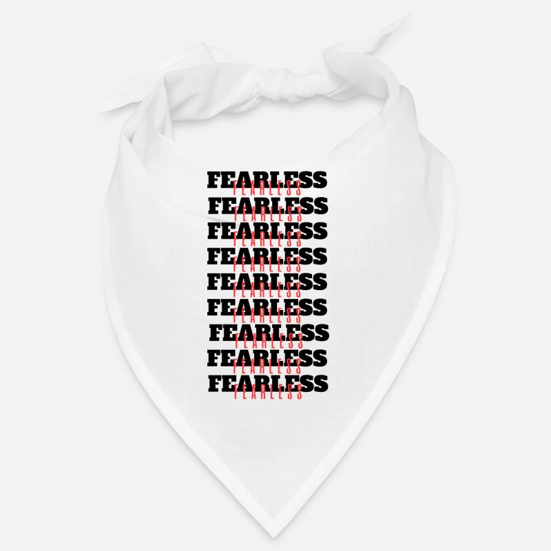 Fearless Schwarz/Rot Bandana