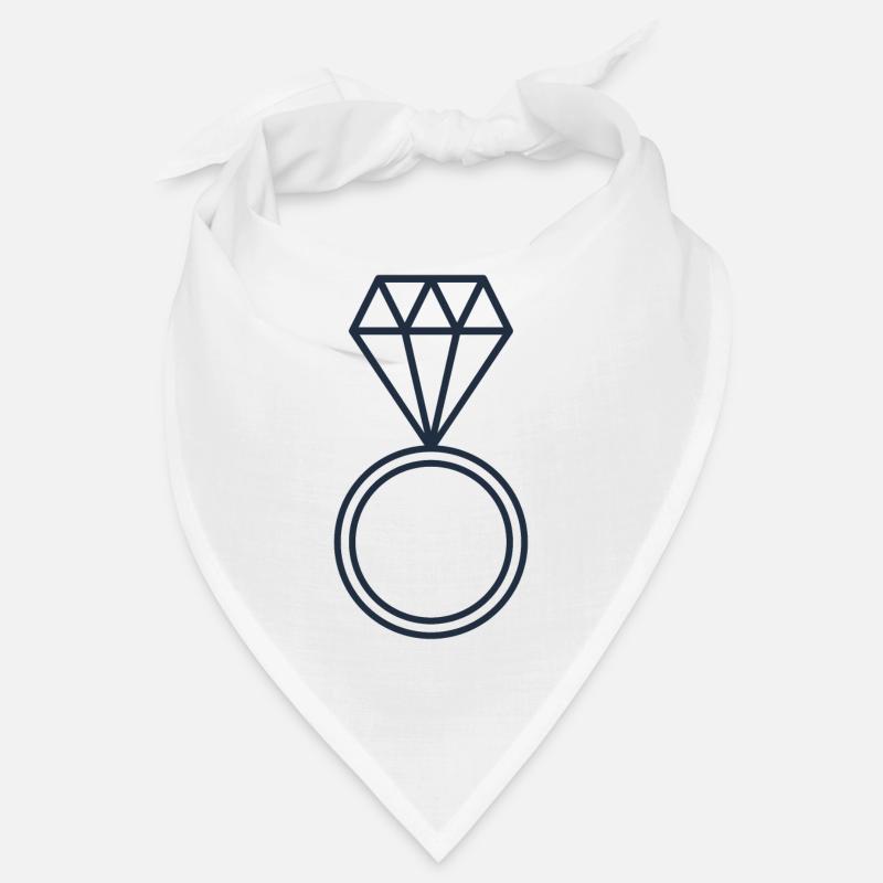 Bague avec diamant Bandana