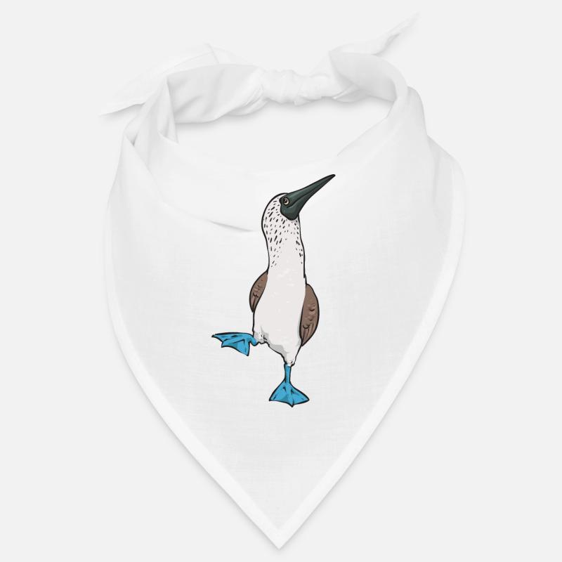 Blaufußtölpel Blue-footed Booby Seevogel Bandana